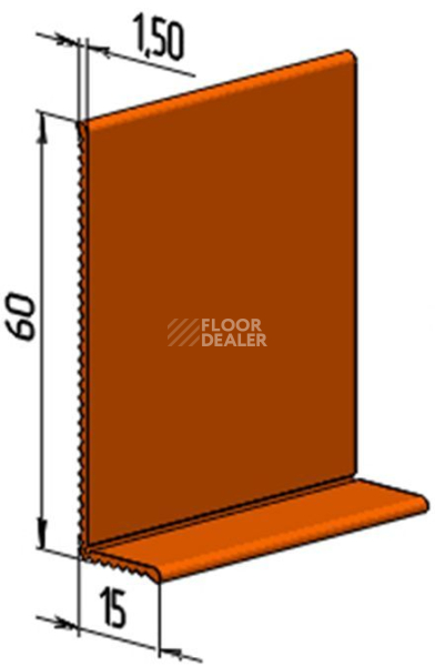 Плинтус Гибкий плинтус (плинтусная лента) Jl 60 JL 60 фото 1 | FLOORDEALER